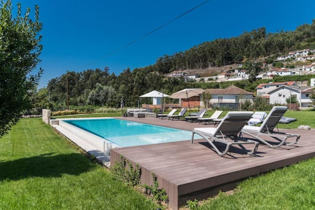 Casa Pelourinho De Louredo With Pool Hotel Paredes  Exterior foto
